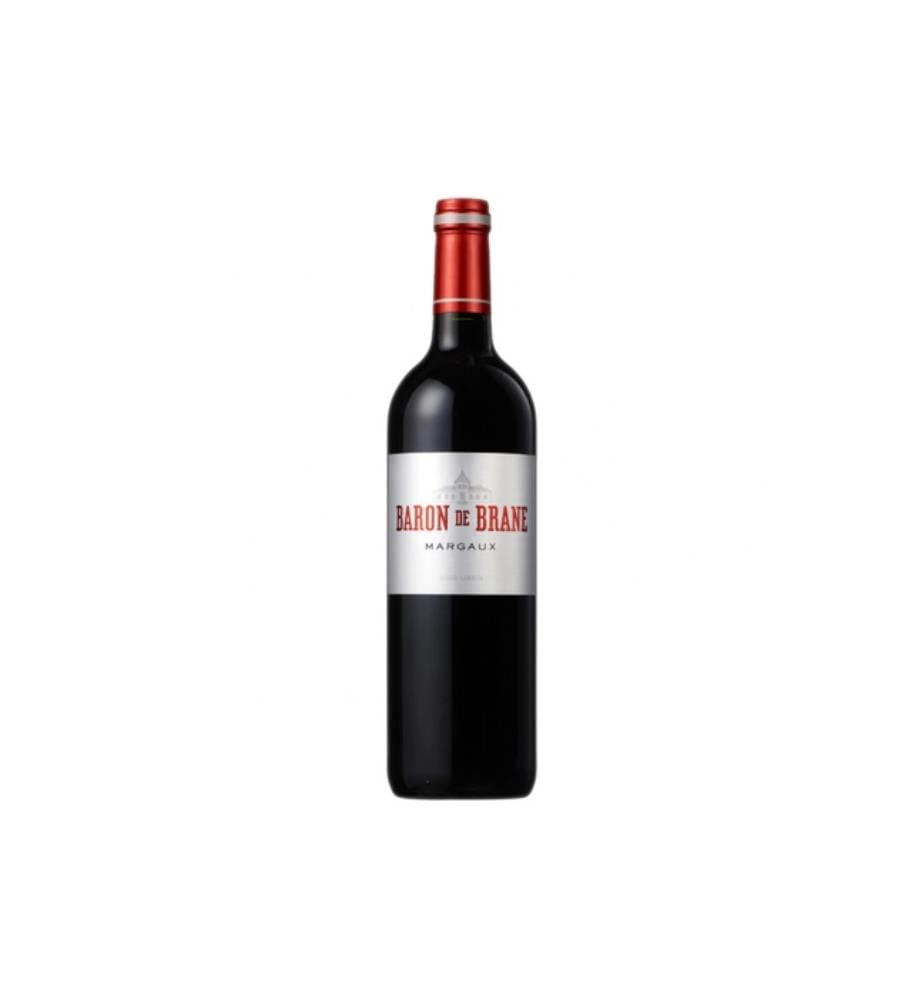 Vin Rouge Château Brane-Cantenac Second Vin Baron de Brane Margaux, 2014 - 12 x 75 cl