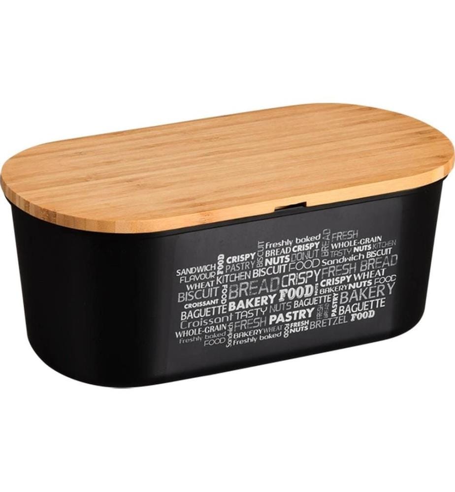 Kesper Boîte à pain Noir