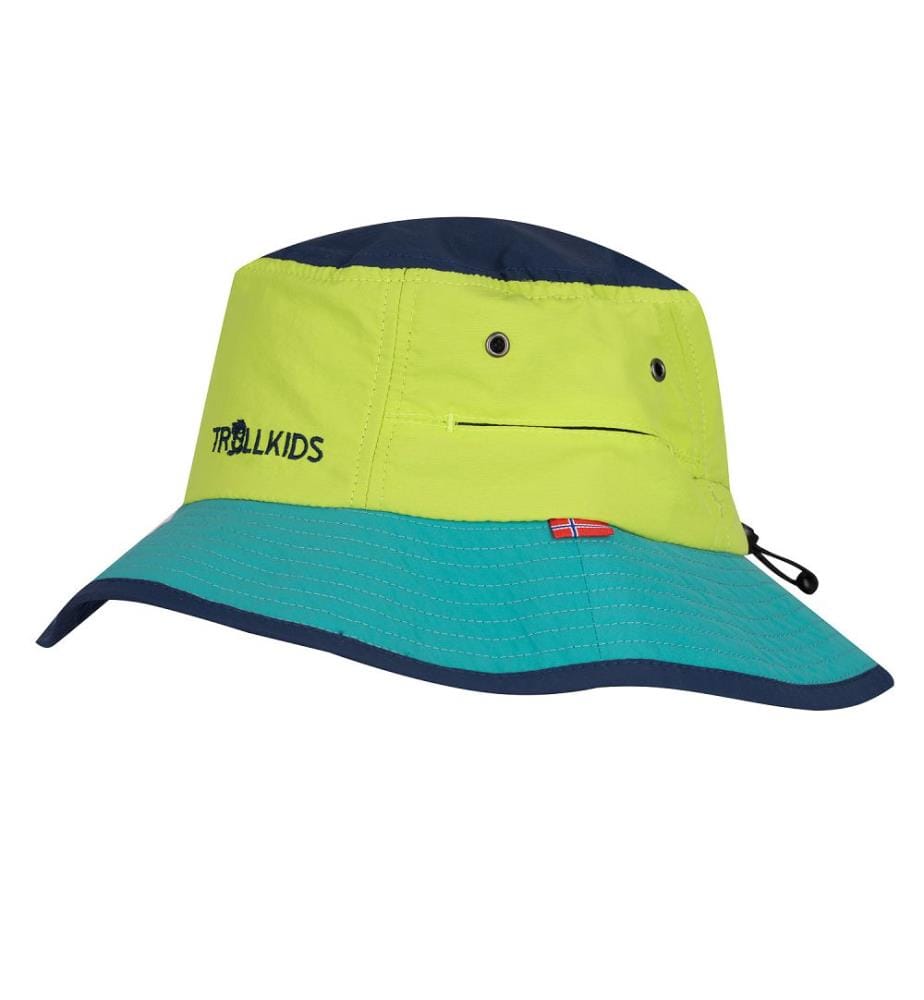 Chapeau Trollfjord - cool lime and blue coral and mystic blue