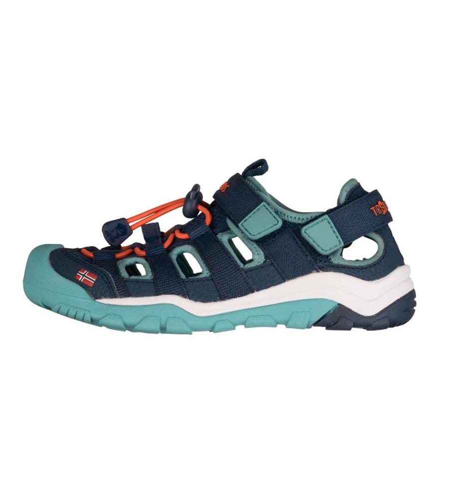 Sandales de Kristiansand XT - Dark Navy & Dusky Turquoise & Glow Orange