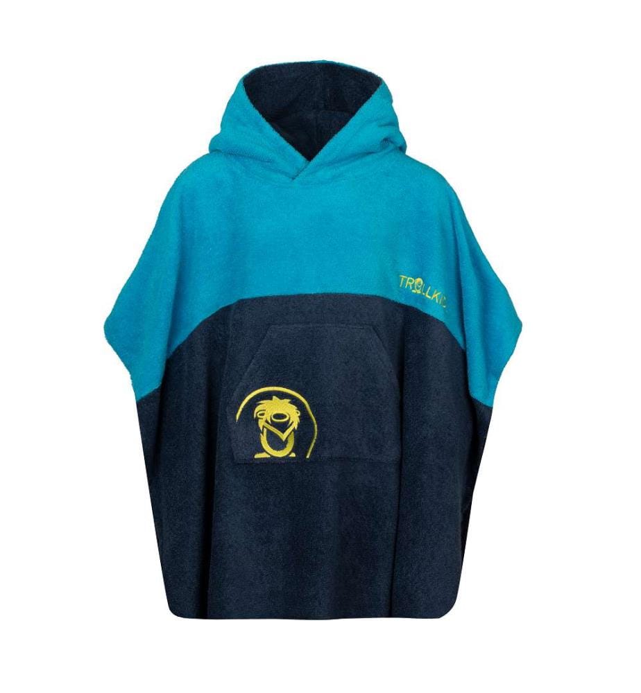 Poncho de surf Kvalvika - Vivid Blue & Mystic Blue