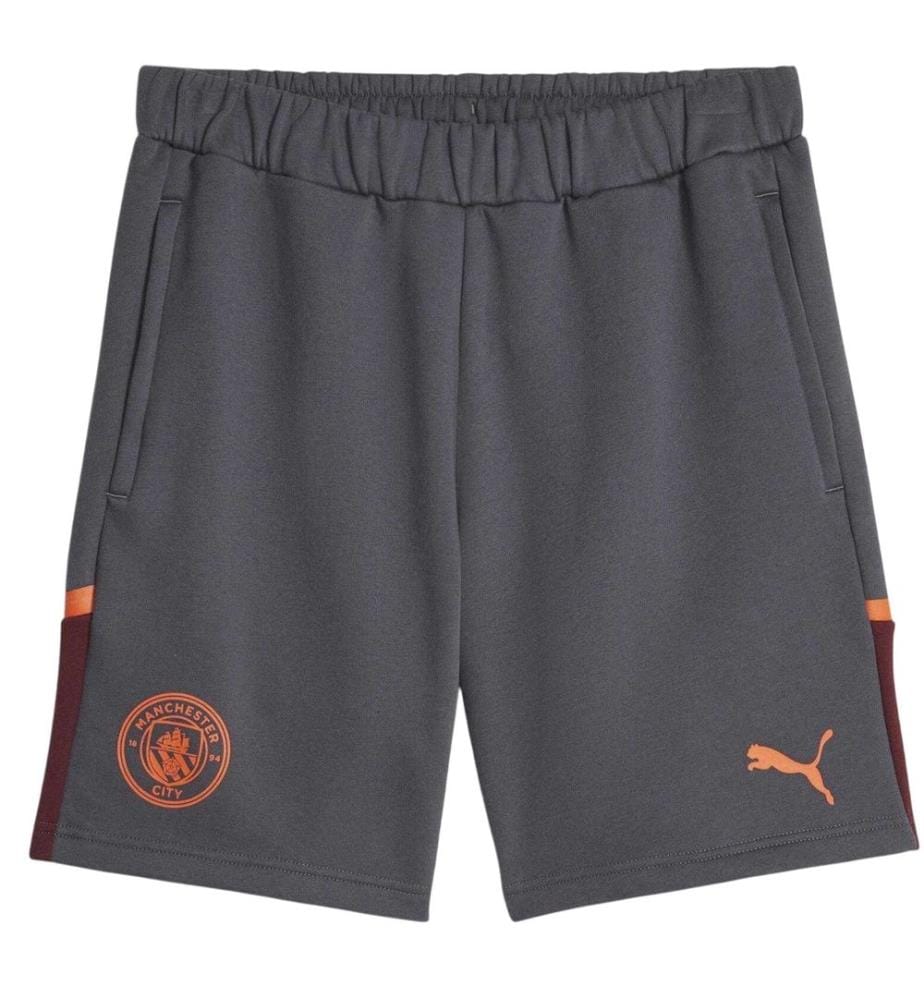 Puma - Short de foot motif/style Manchester City FC CASUALS - Homme