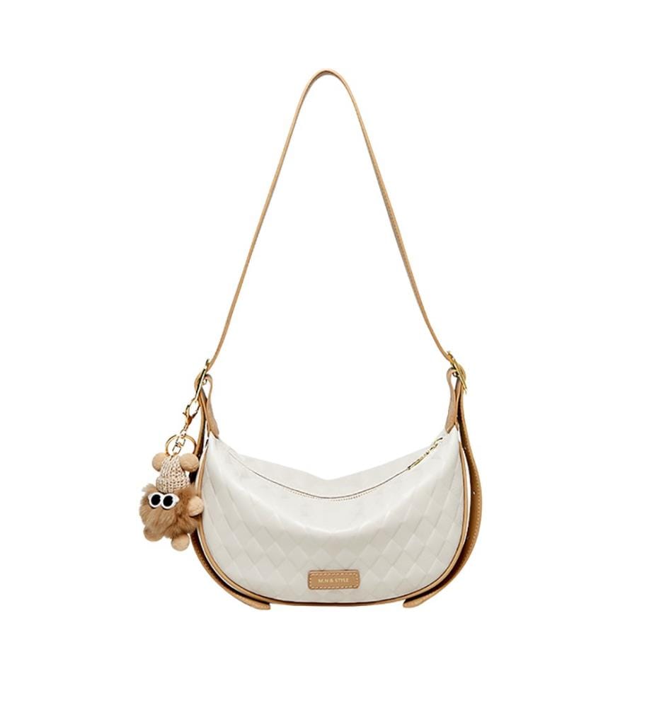 Sac à Bandoulière Luna Pompom