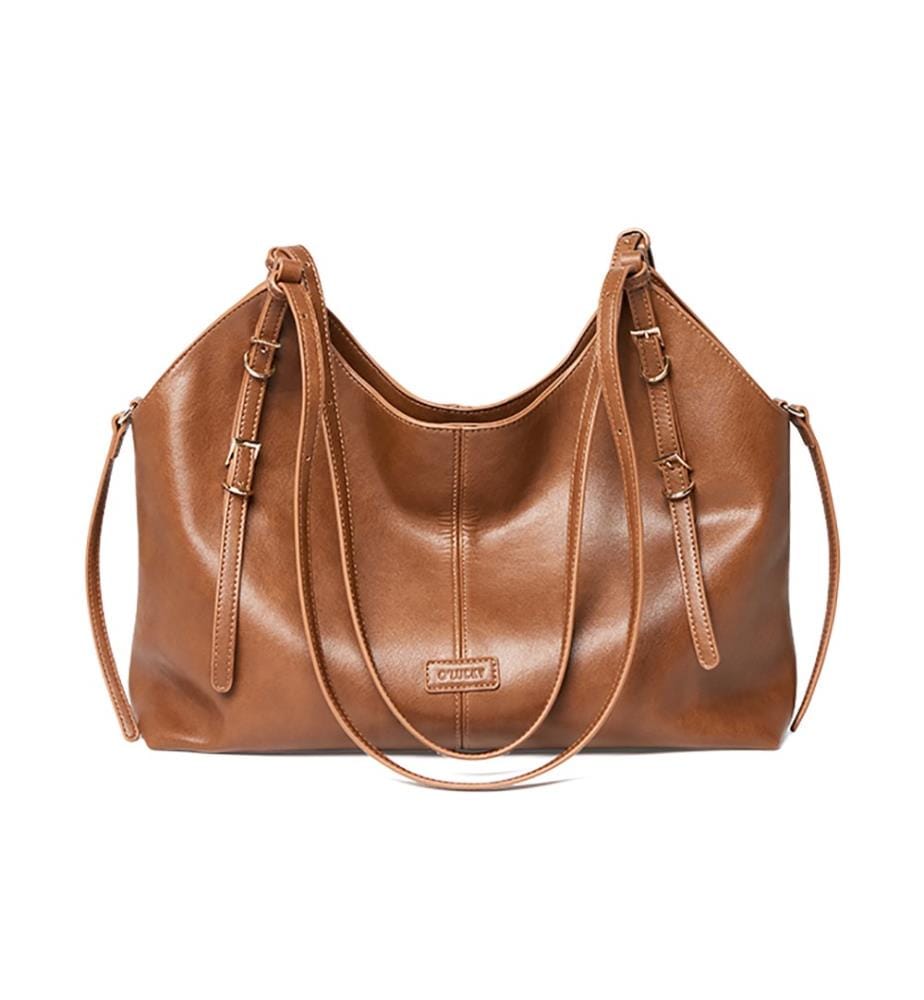 Sac Fourre-Tout en Cuir Vintage