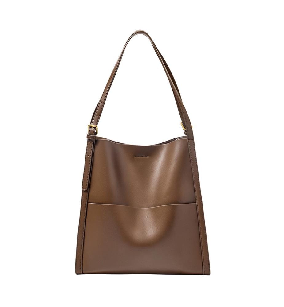 Sac Fourre-Tout Mini en Cuir Souple