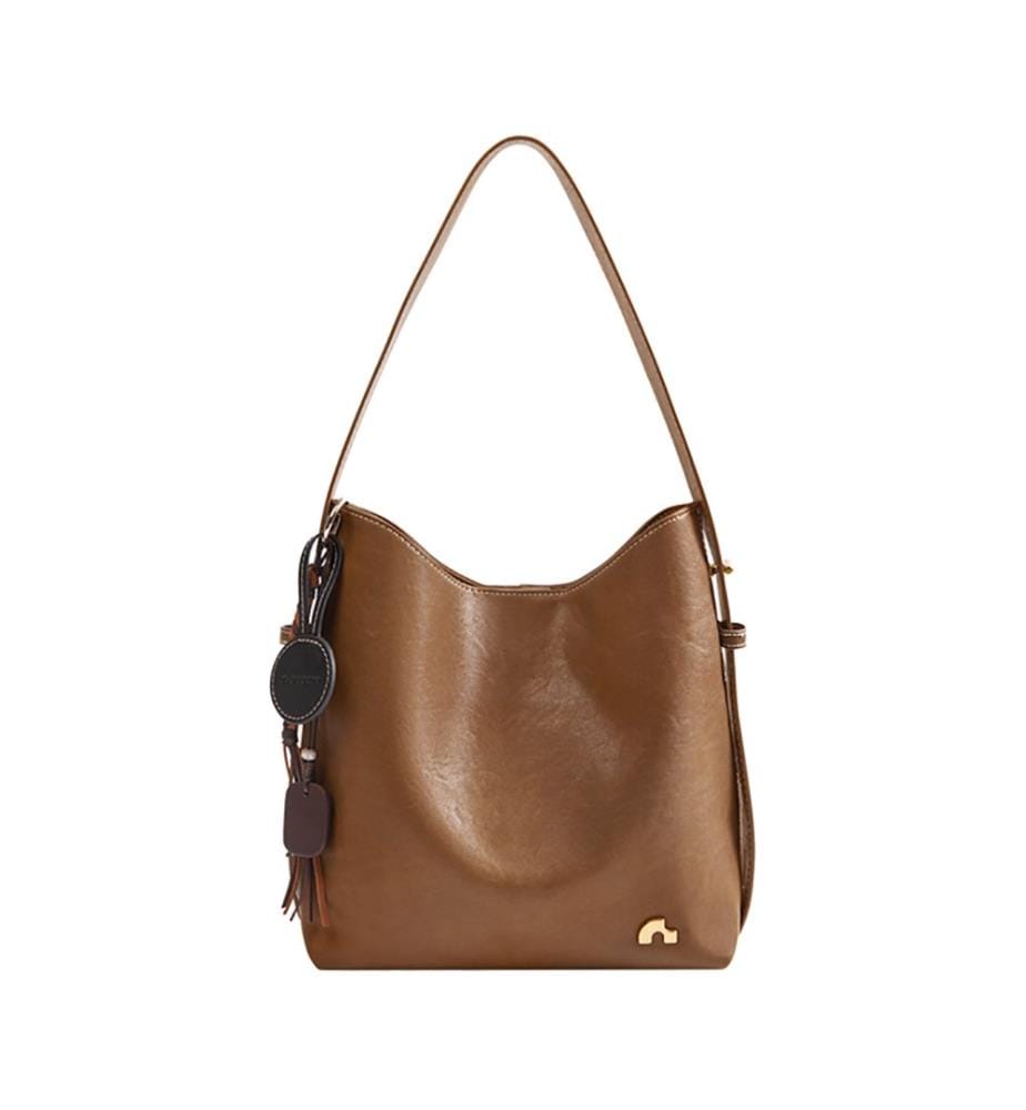 Sac Fourre-Tout Vintage en Cuir