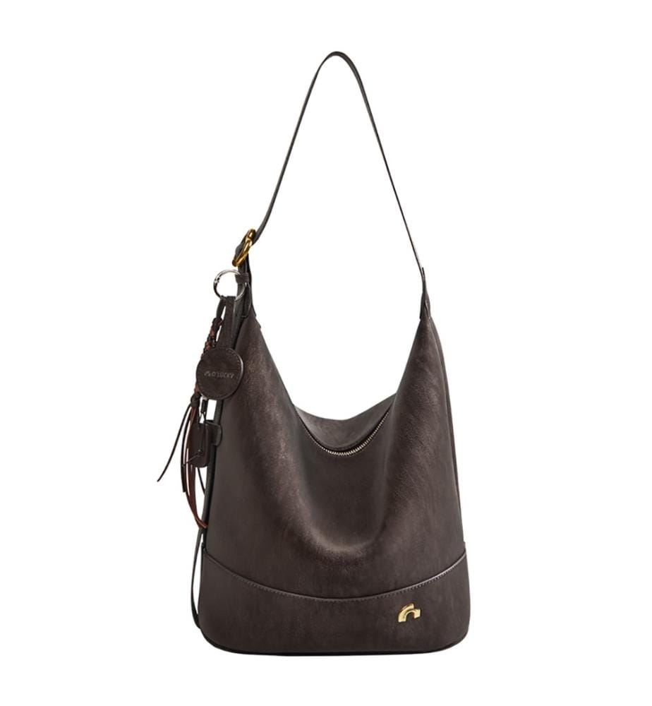 Sac Seau Vintage en Daim