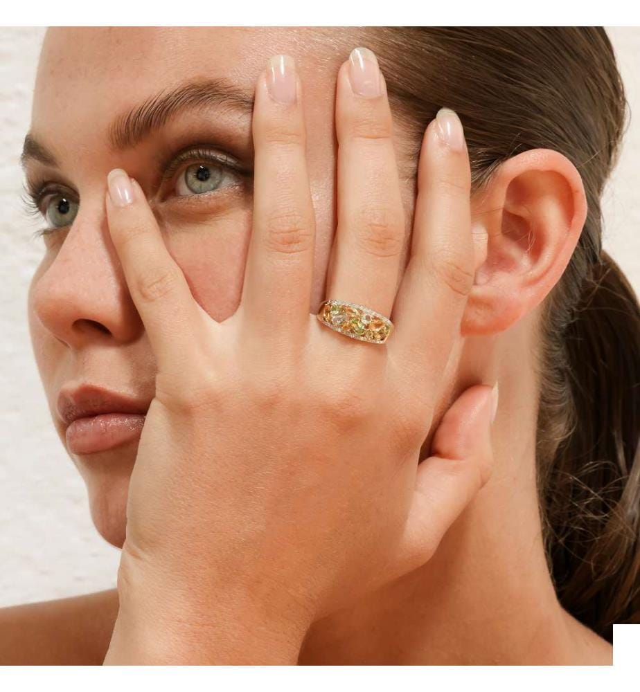 Bague Praziomix - Or Jaune 375/1000