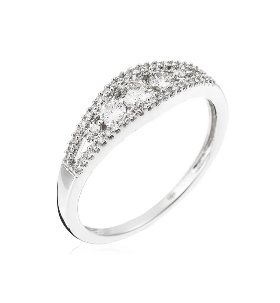 Bague Envoutante - Or Blanc 375/1000