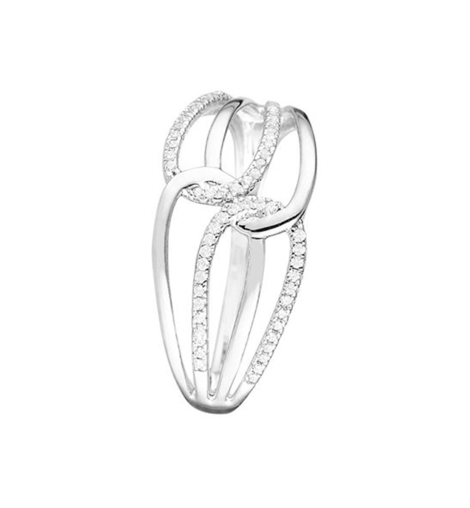 Bague Amour Passion - Or Blanc 375/1000