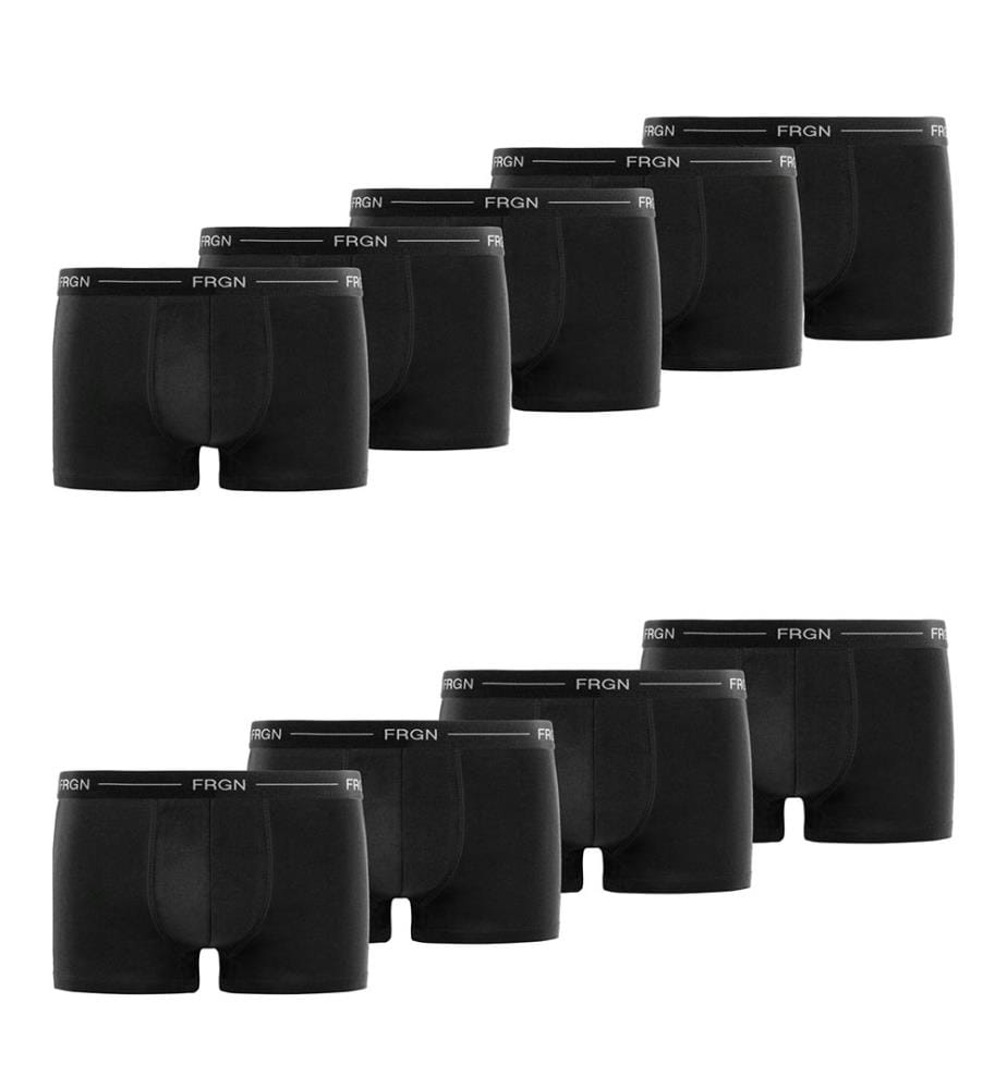 Lot de 9 Boxers FRGN Class - Noir