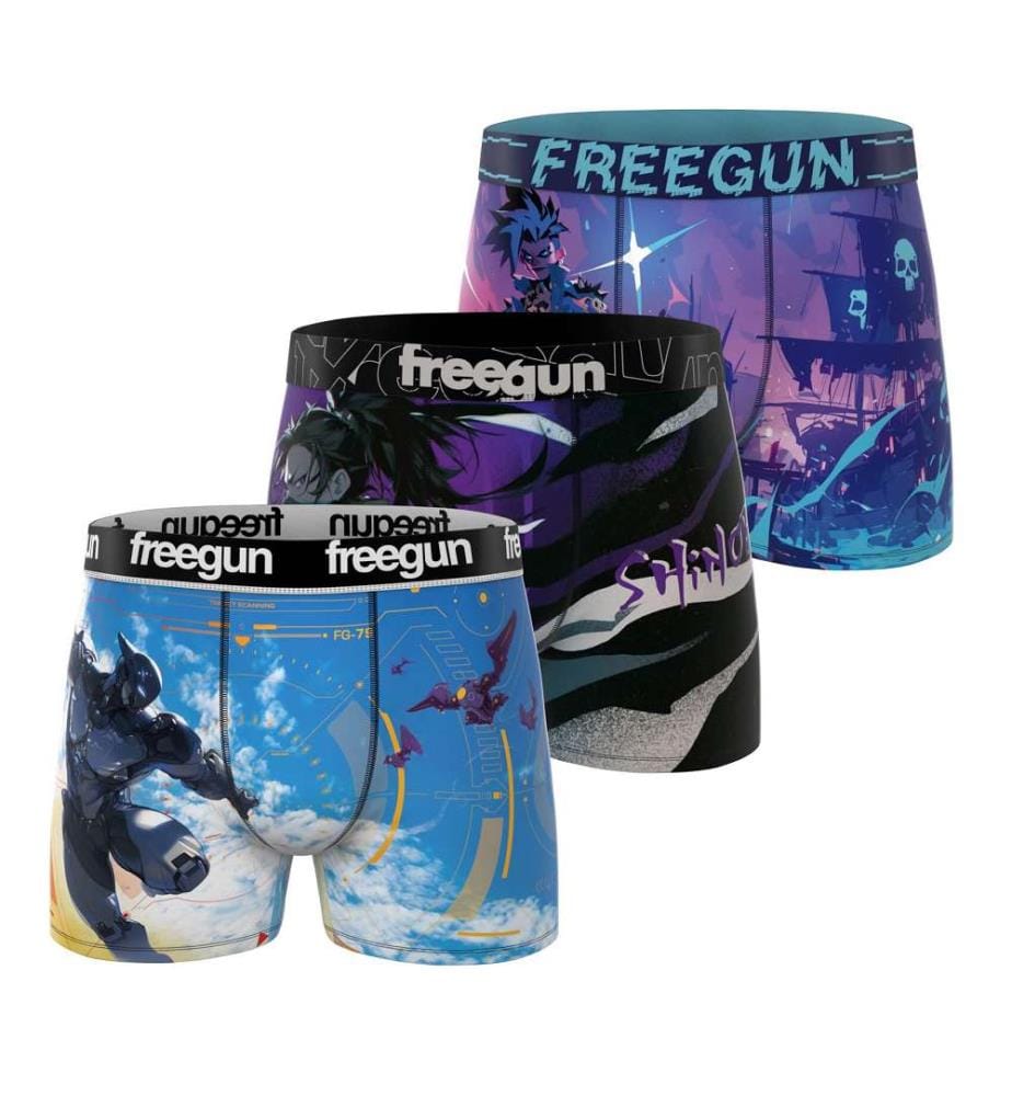 Lot de 3 Boxers Heroes - Multicolore