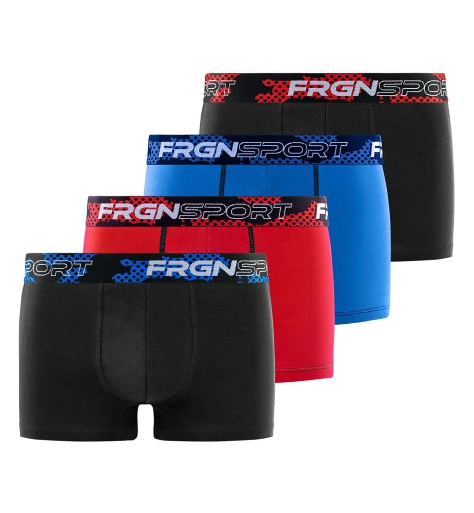 Lot de 4 Boxers Dynamic Tom - Multicolore