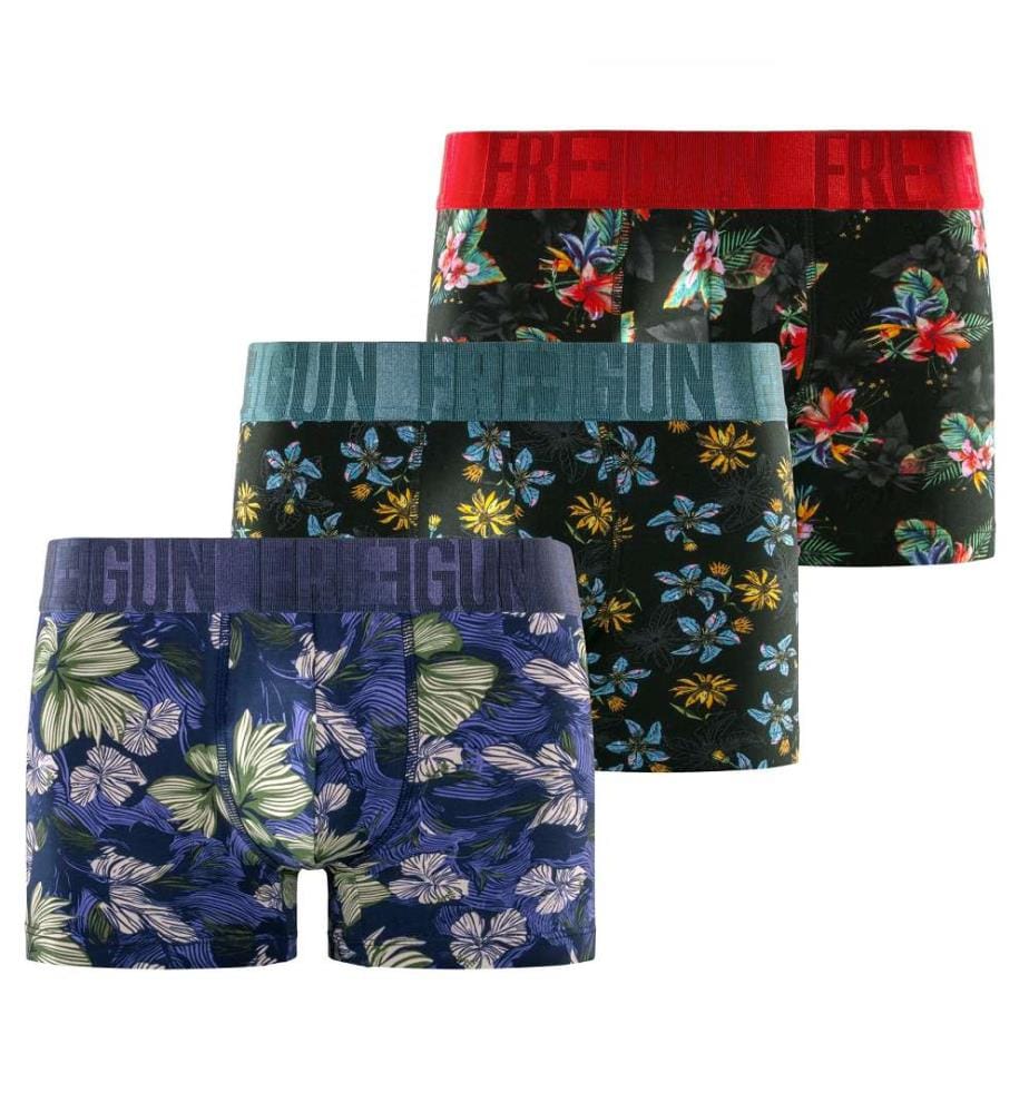 Lot de 3 Boxers Signature Liberty - Multicolore