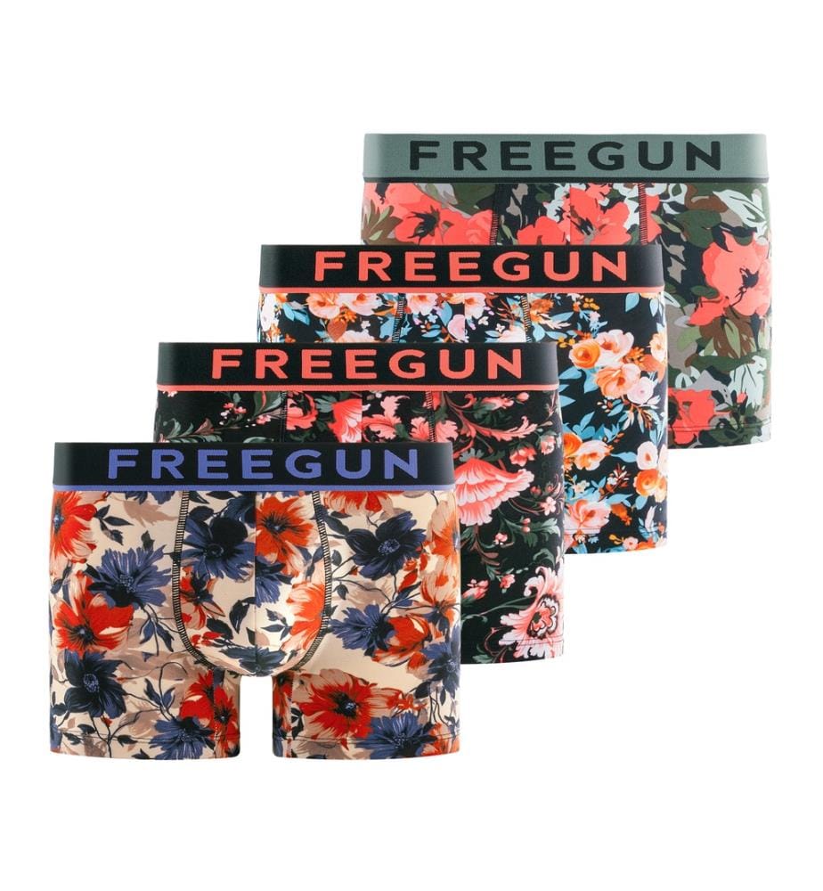 Lot de 4 Boxers Sergio - Multicolore