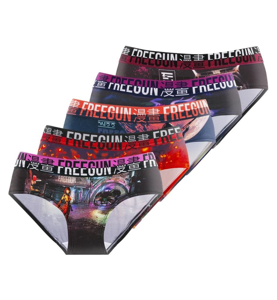Lot de 5 Culottes Fantasy - Multicolore
