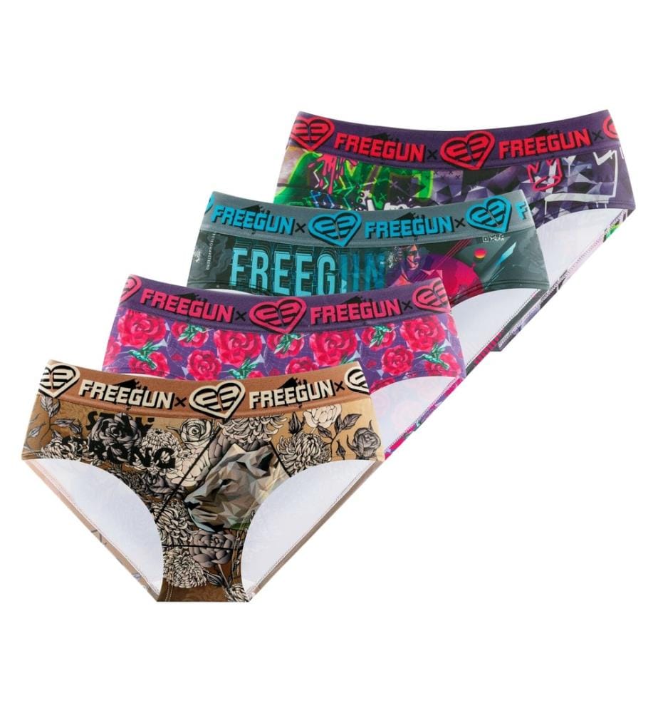 Lot de 4 Culottes - Multicolore