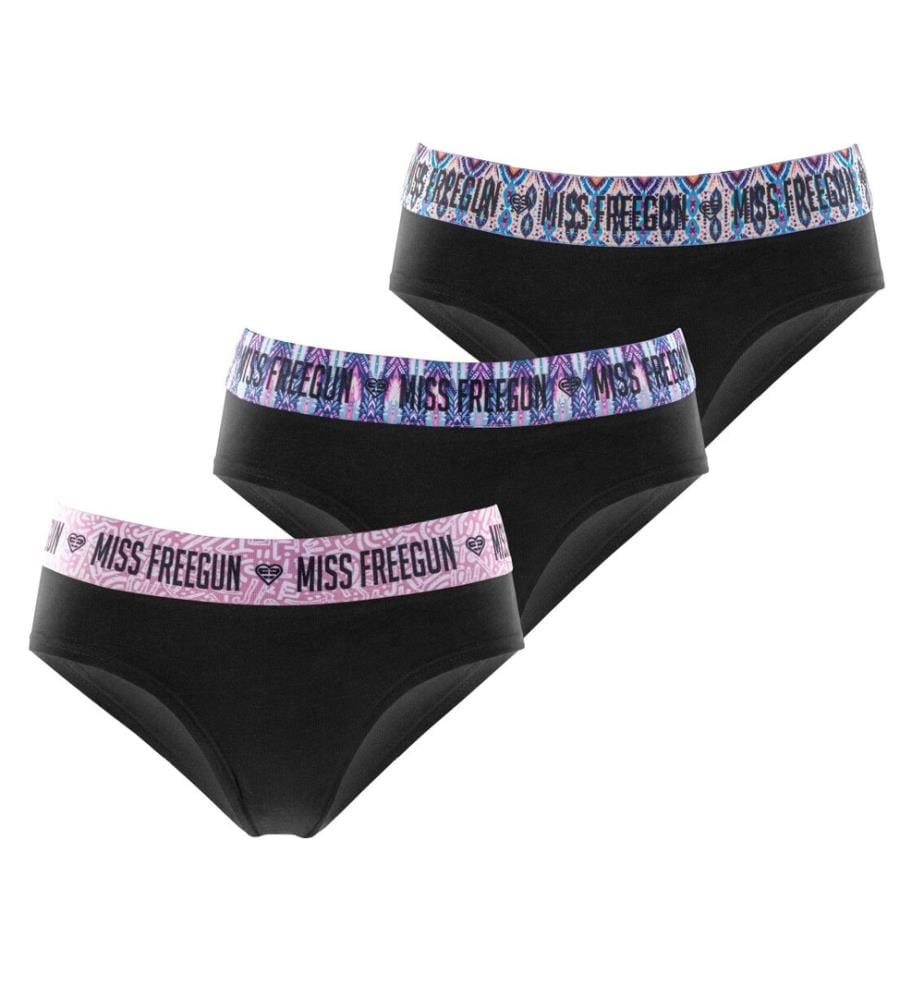 Lot de 3 Culottes Ethnik - Multicolore