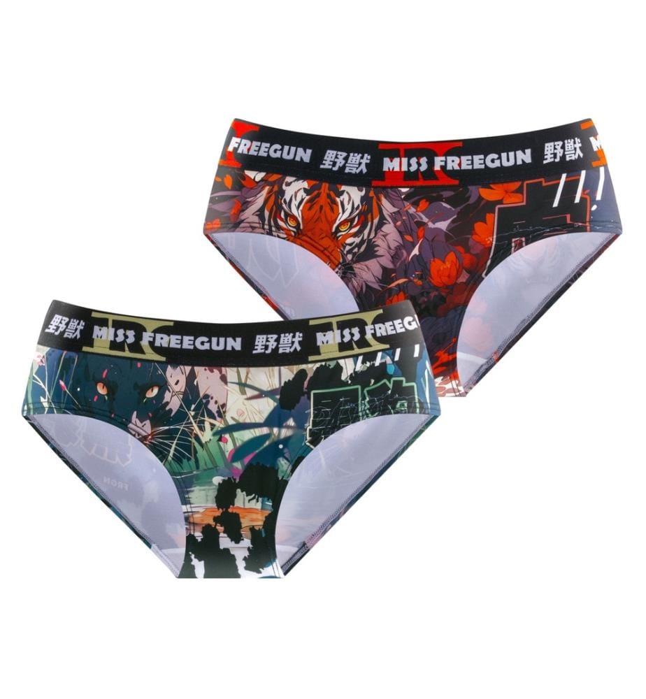 Lot de 2 Culottes - Multicolore