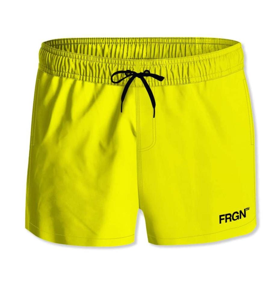 Short de Bain - Jaune
