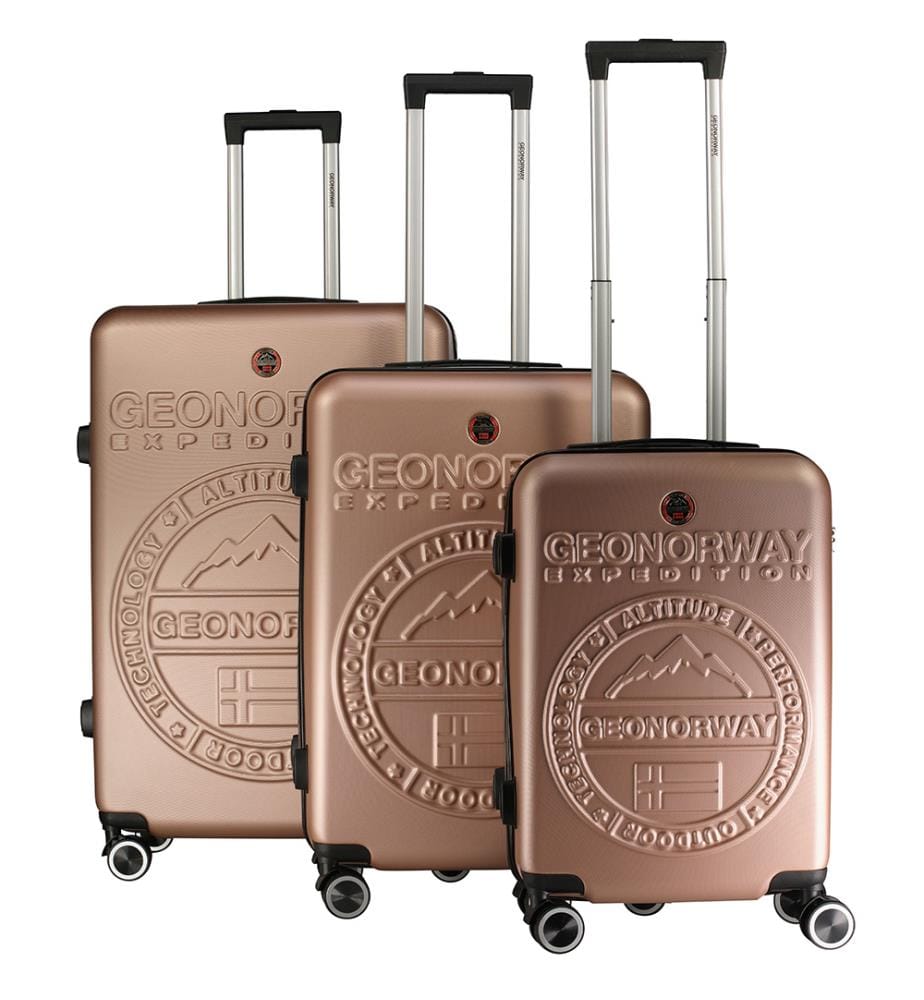 Lot de 3 Valises Stanislaseo - Champagne