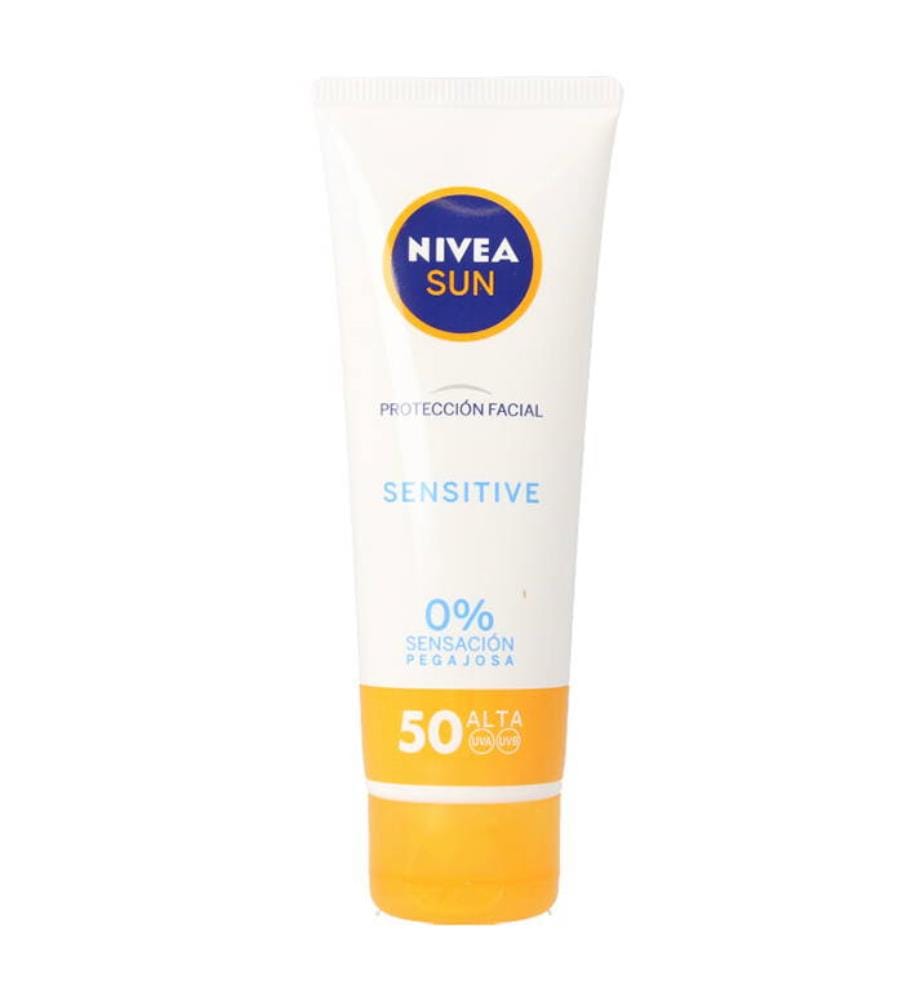 Crème Solaire pour le Visage Sensitive SPF50 - 50 ml