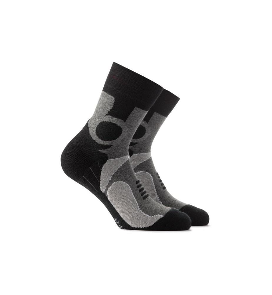 Rohner Socks Quartier de trekking Gris, taille 39-42, pack de 2