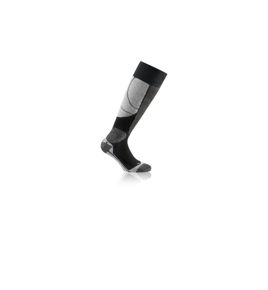 Rohner Socks Chaussettes de ski Noir/Gris Lot de 3