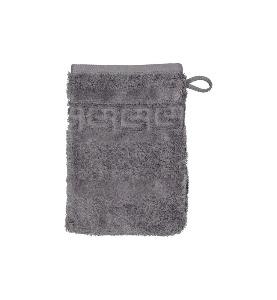Cawö gant de lavage Noblesse 16 x 22 cm, gris foncé