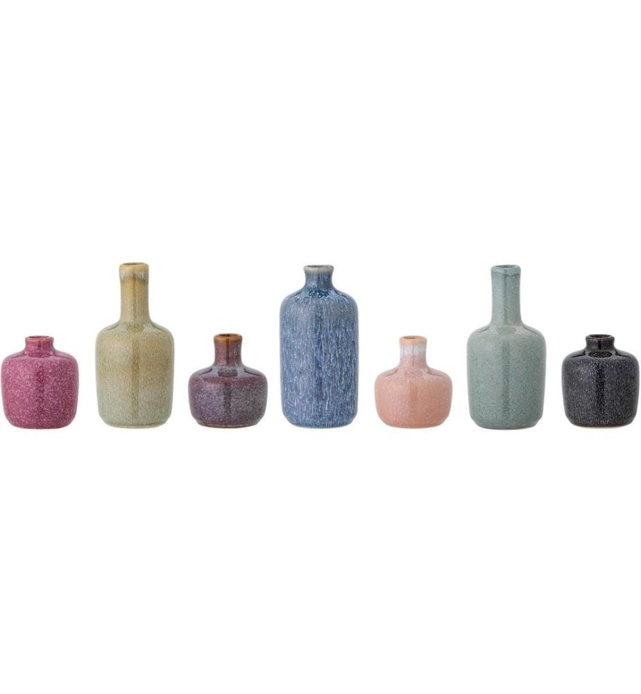 Bloomingville set de vases maien 14 cm, multicolore