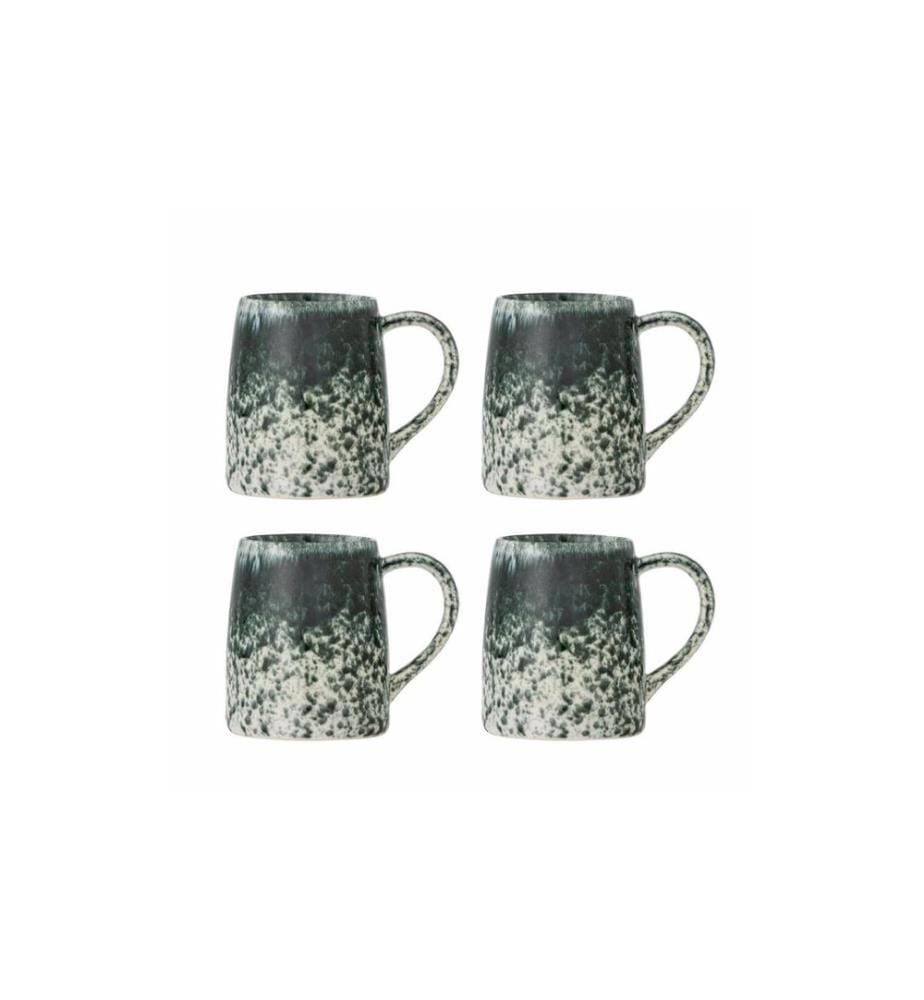 Tasses Bloomingville Winnie, en grès, multicolores, 4 pièces