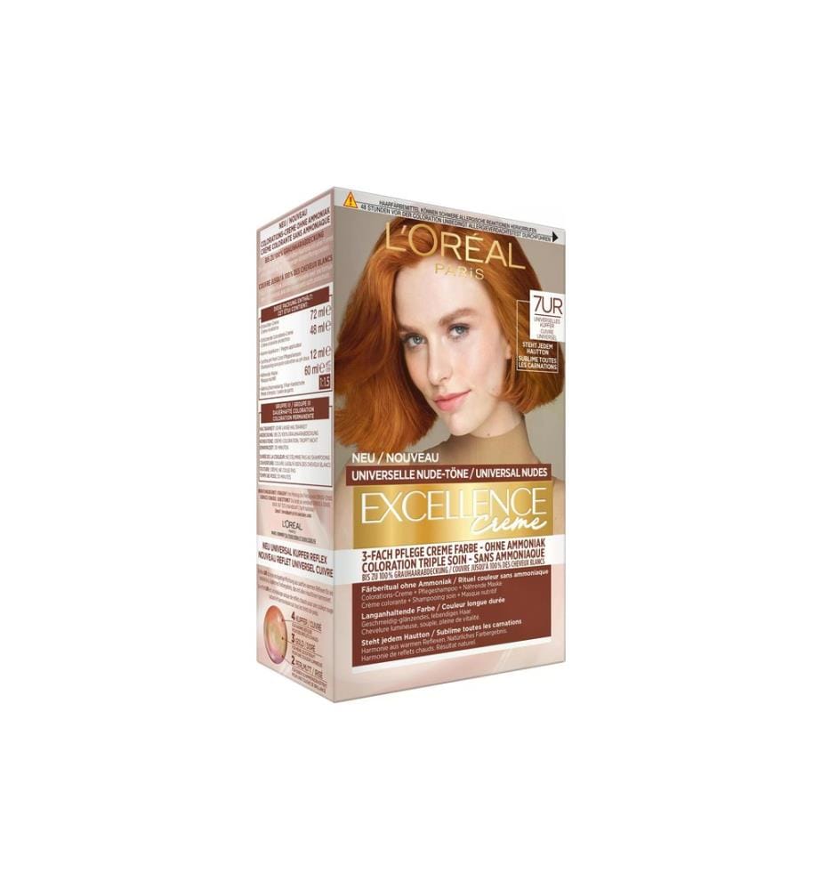 L'Oréal Paris Coloration Excellence 7UC Cuivre Universel