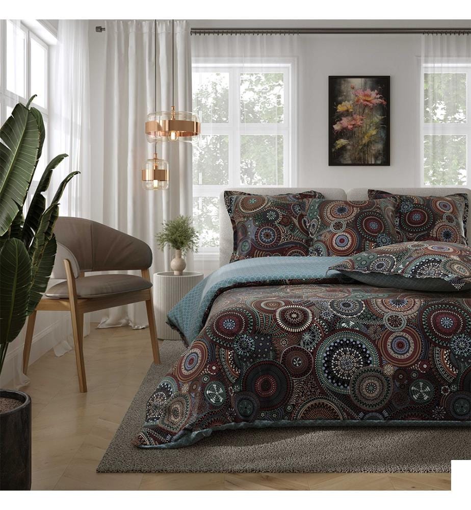 Parure de Couette 240 x 220 cm + 2 Taies d'oreiller 65 x 65 cm - Oscar