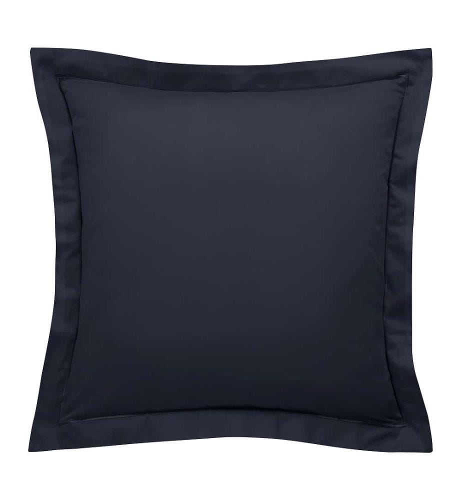 Taie d'Oreiller 65 x 65 Prestige Satin de Coton - Bleu Velours