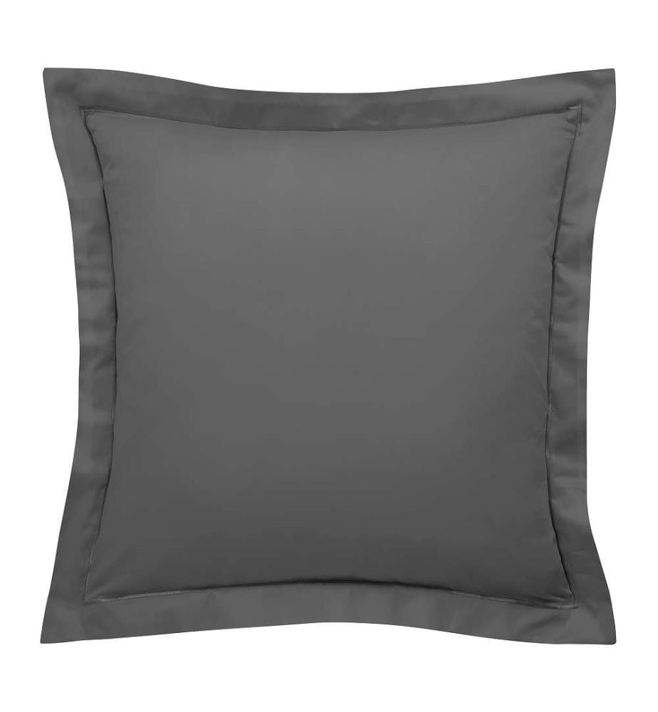 Taie d'Oreiller 65 x 65 Prestige Satin de Coton - Graphite
