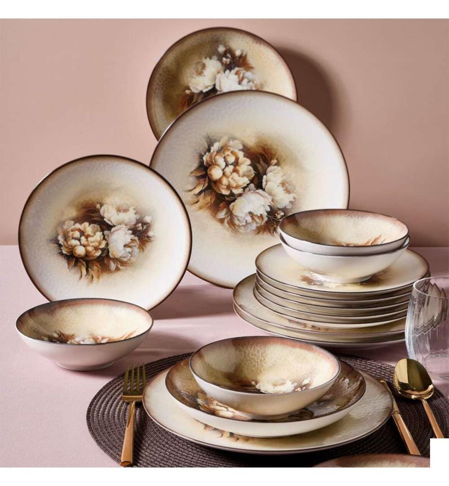 Service de table (26 pièces) - Multicolore