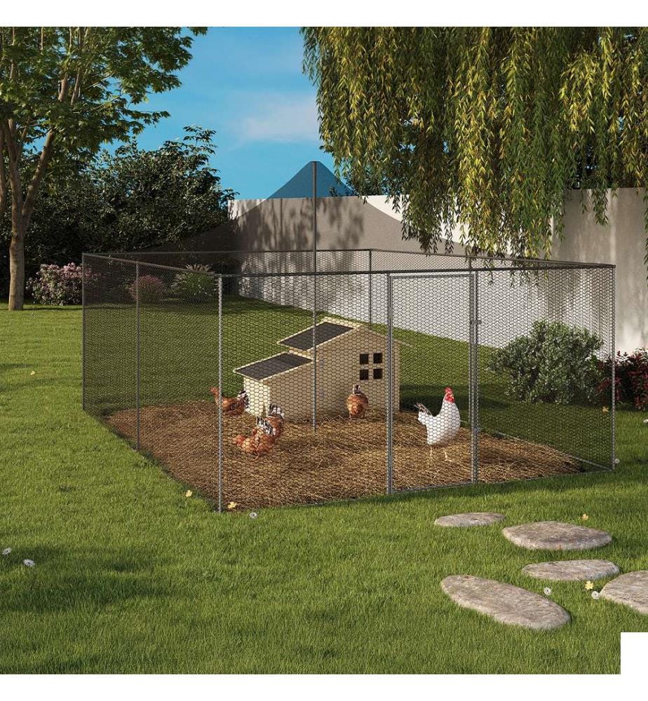 Volière grillagée 12m² - 3x4m