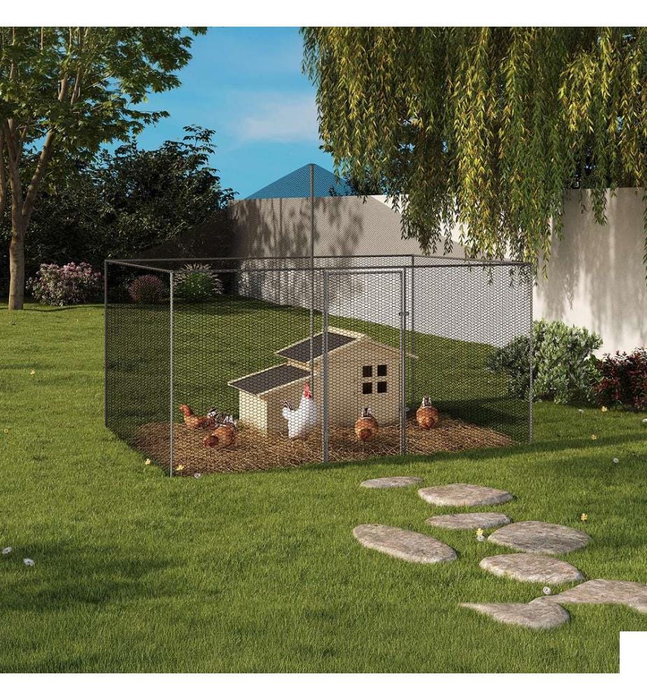 Volière grillagée 6m² - 3x2m