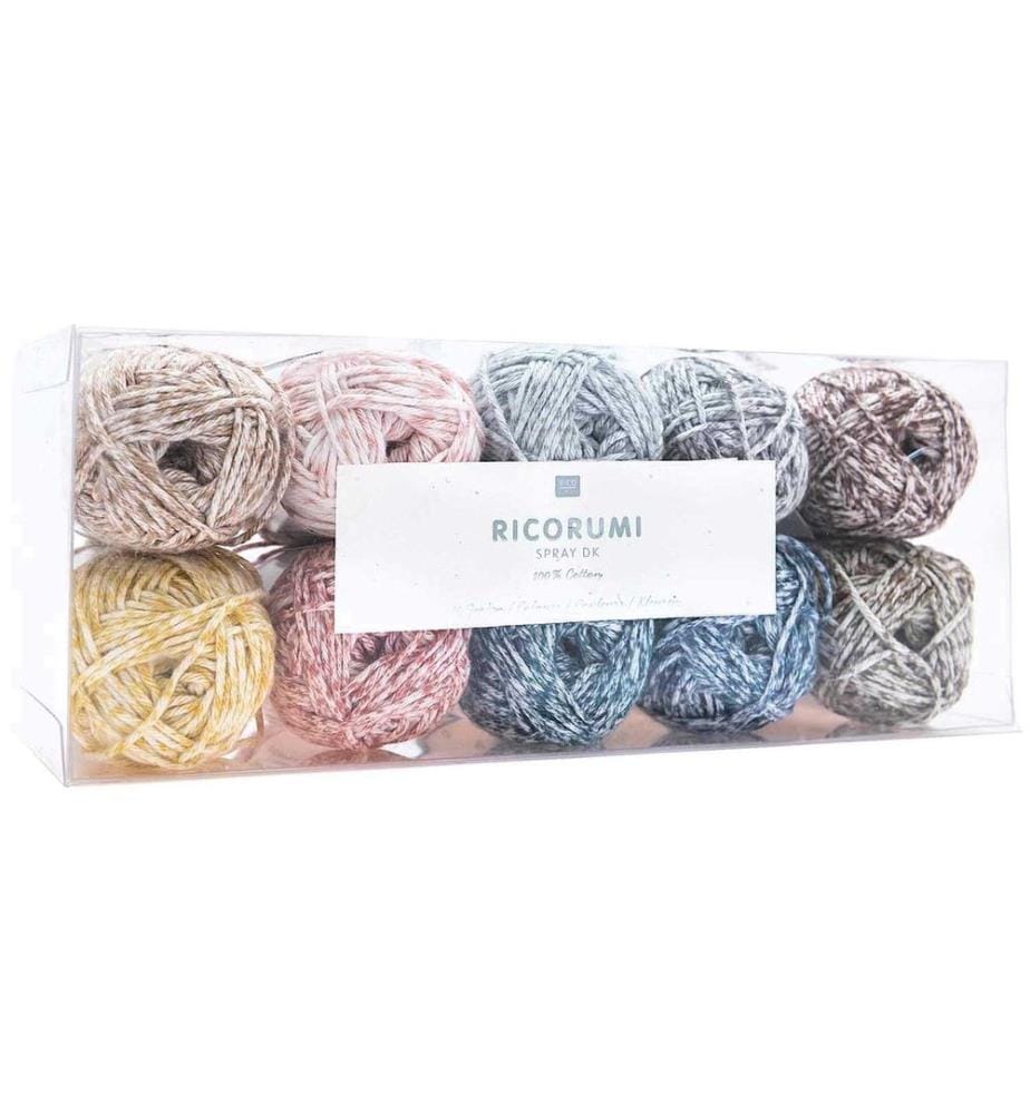 Rico Design Set de laine Ricorumi Creative 25 g, 10 pièces