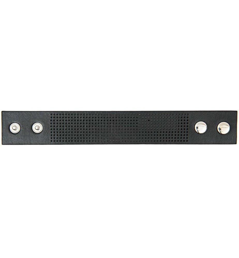 Rico Design Cordon en cuir 23 x 3 cm Noir
