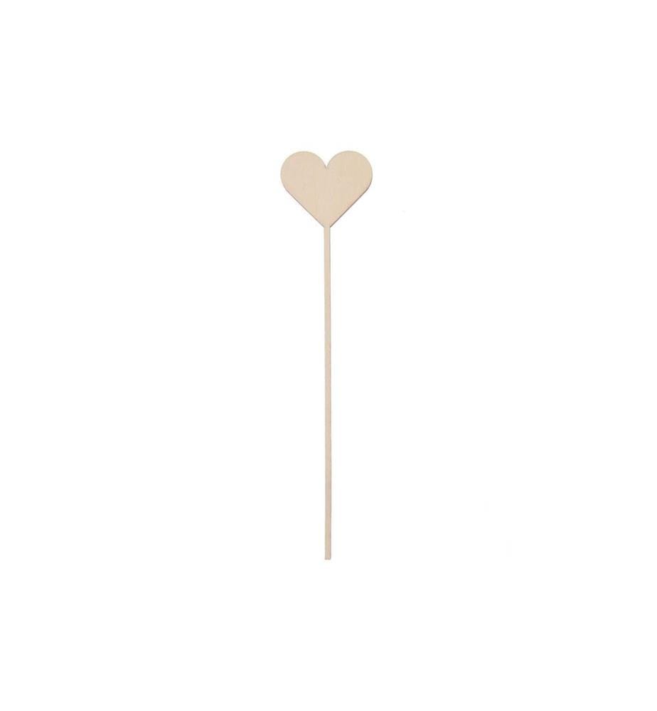 Rico Design Article en bois Cur rempli, 26 x 5 cm