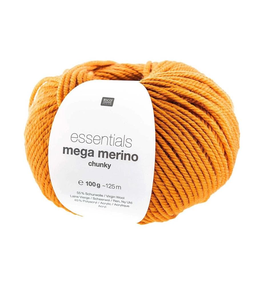Laine Rico Design Essentials Mega Wool chunky 100 g, Orange