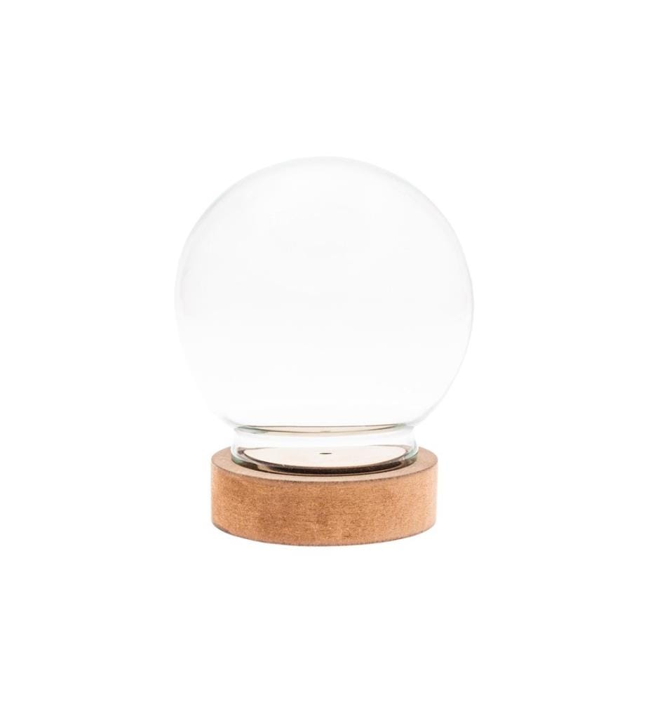 Rico Design boules en verre déco avec socle