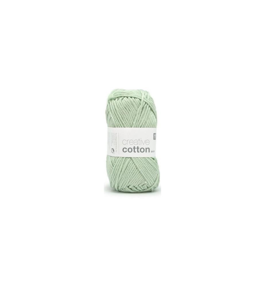 Laine Rico Design Creative Cotton Aran 50 g, aigue-marine