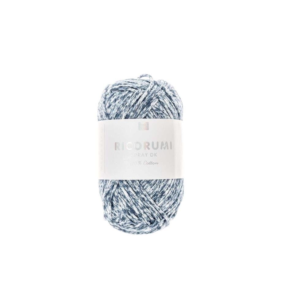 Laine Rico Design Creative Ricorumi DK 25 g, Spray Bleu