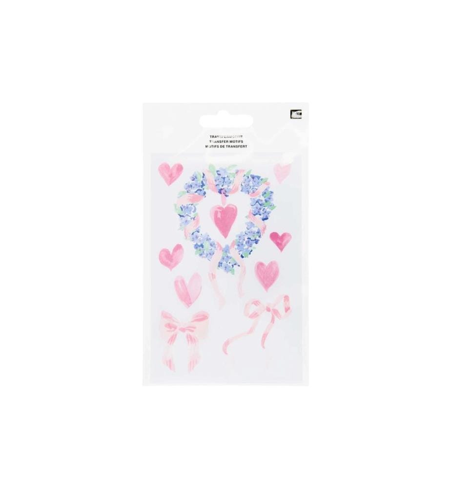 Rico Design Stickers décoratifs Painted Love 63 pièces,