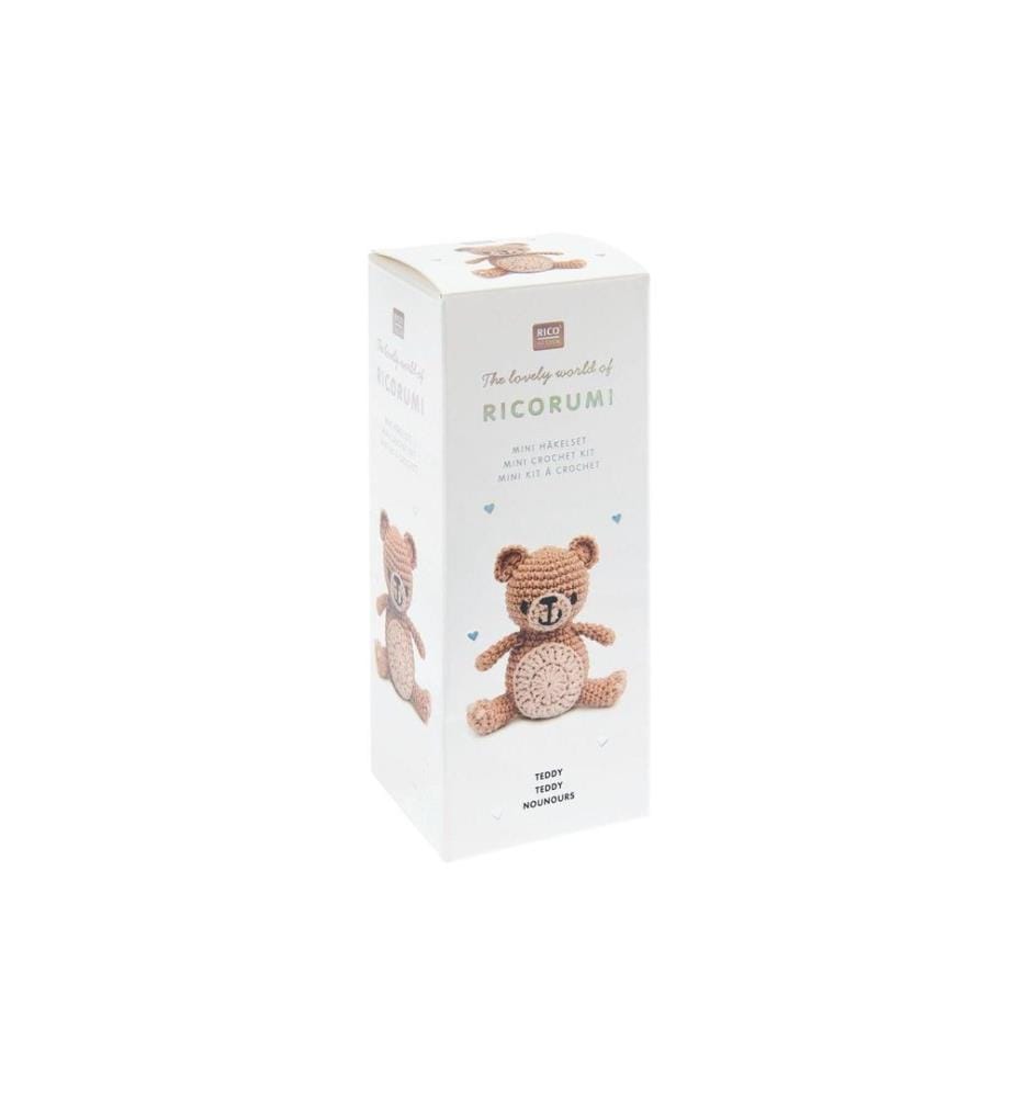 Rico Design Kit crochet Mini Easy Teddy