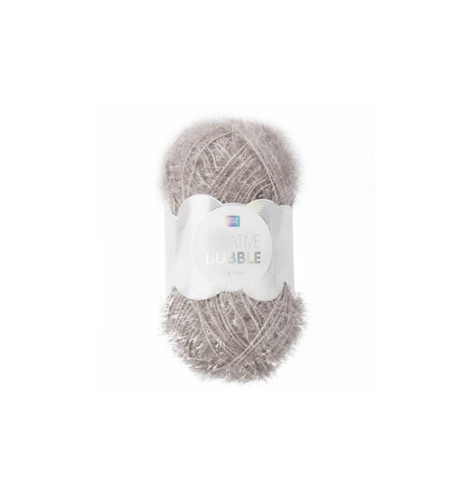 Rico Design Laine Creative Bubble 50 g Argent