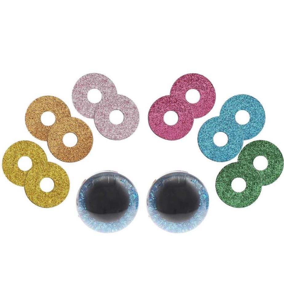 Rico Design yeux de sécurité avec 6 couleurs au choix 40 mm 2 pcs.