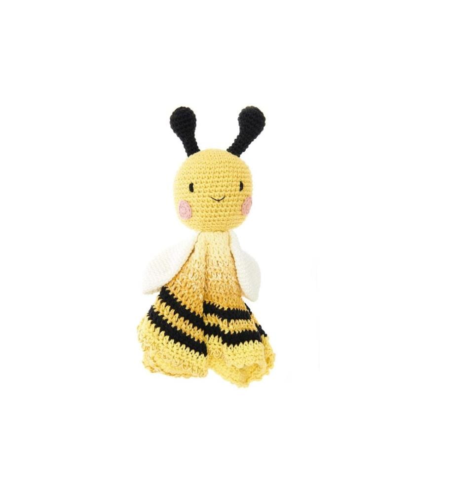 Rico Design Kit crochet Baby Blankies Abeille, 8 pièces